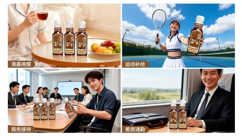 菲诺定义咖啡水新赛道，开创日常咖啡水全新品类